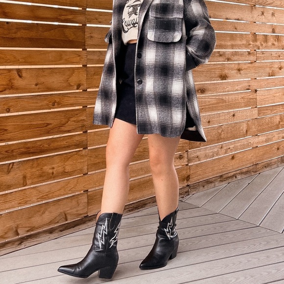 lightning bolt cowboy booties - Picture 6 of 7